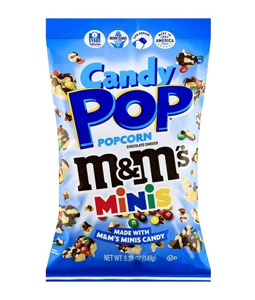 Candy Pop Popcorn M&m's Minis