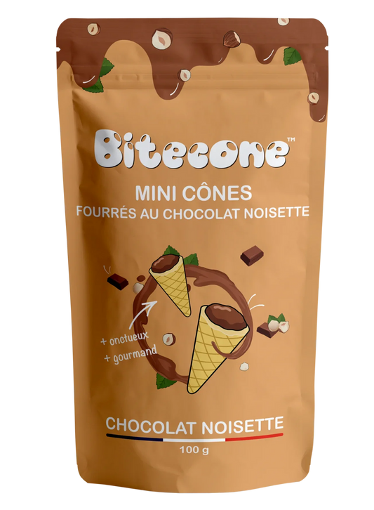 Bitecone chocolat noisette