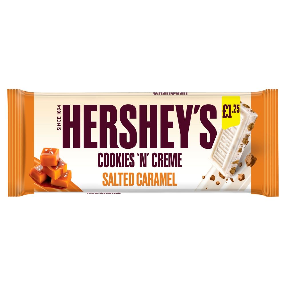 Hershey's Bar Cookies & Cream Salted Caramel