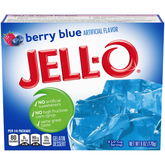 Jell-O Berry Blue