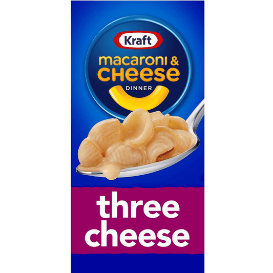 Kraft Macaroni & Cheese Three Cheese