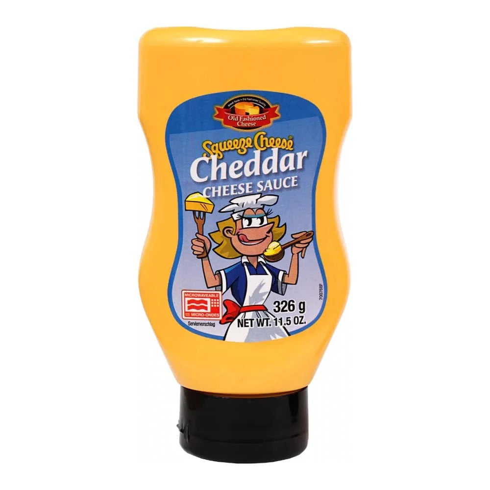 Cheddar Squeeze Cheese