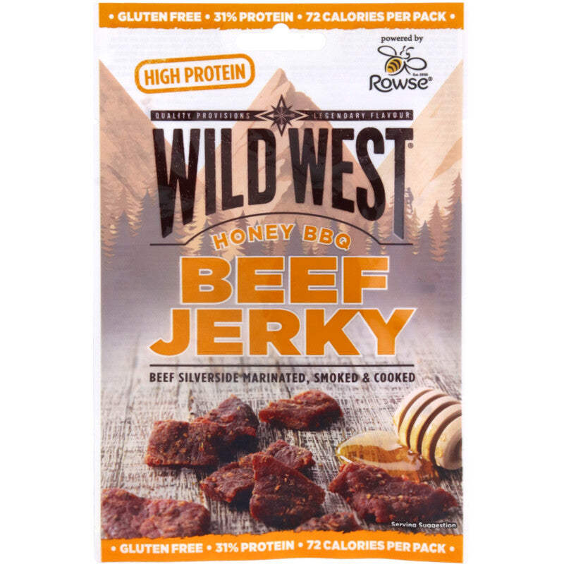 Wild West Beef Jerky Honey BBQ